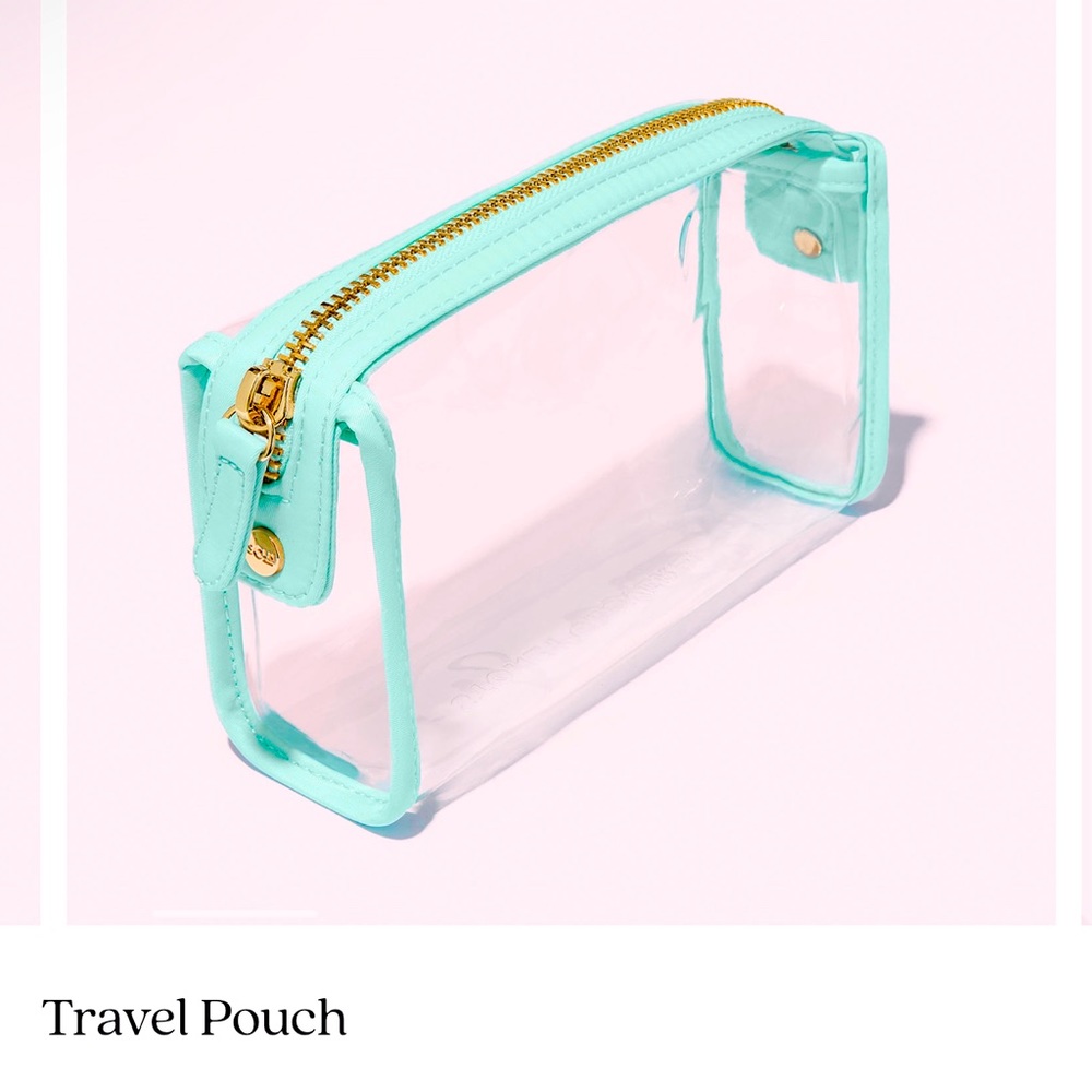 NWT Stoney Clover Lane Travel Pouch - Cotton Candy